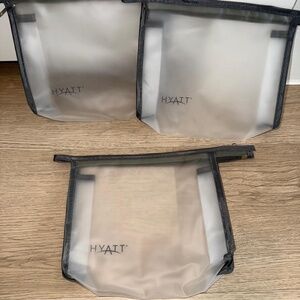 BRAND NEW HYATT AMENITY KITS - SET OF 3